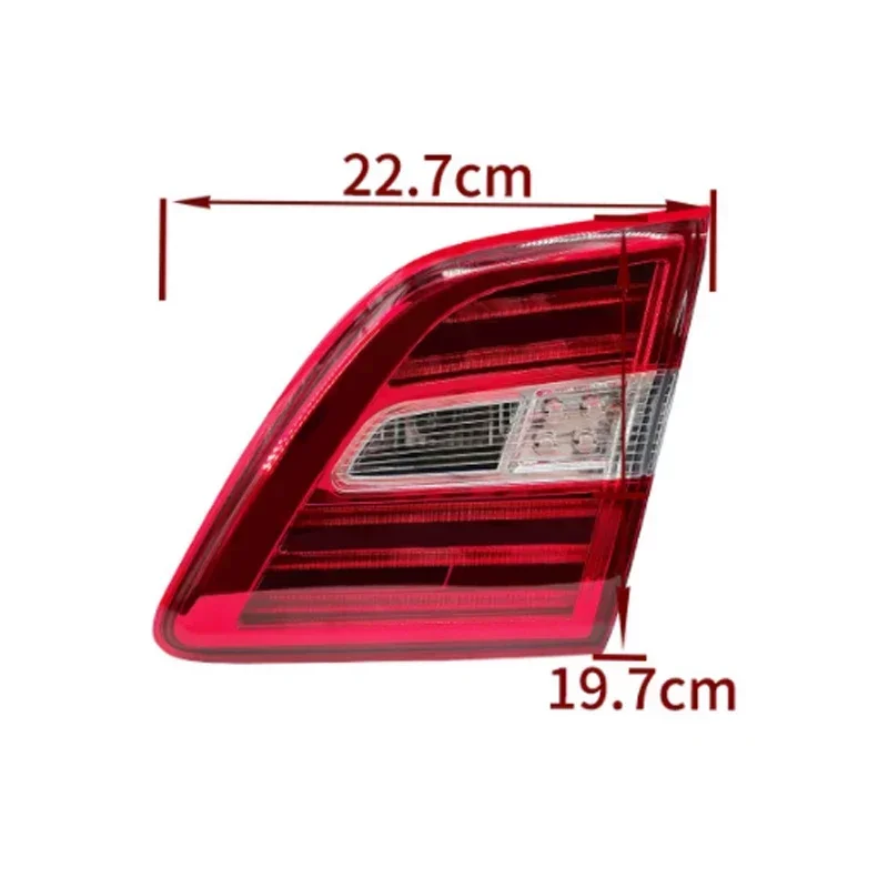 Фото Новый! Для Mercedes-Benz W166 ML300 ML350 ML400 2012 2013 2014 2015, внутренний задний фонарь автомобиля, задний фонарь в сборе 1669060457   16690 №4