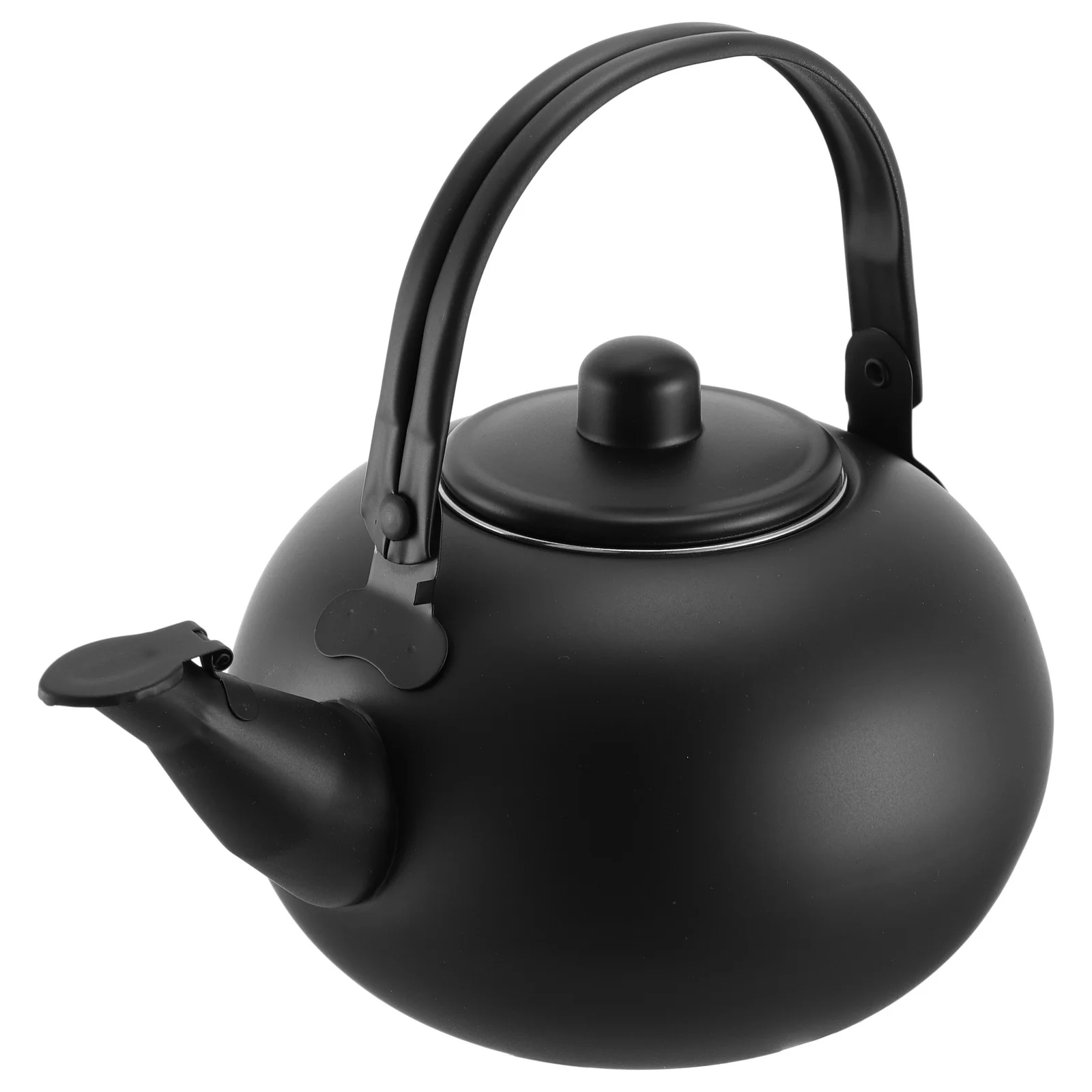 

Gas Water Heater Pot Teapot 19X16X13CM Boiling Kettle Household Teakettle Black Stainless Steel Make