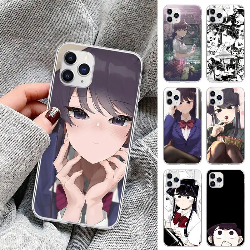 

Komi Shouko Komi-san Anime Phone Case For Xiaomi Mi 9t 10t 11 11i 11x Poco M3 Pro X3 Nfc F3 Redmi 9 8 7 Transparent Coque