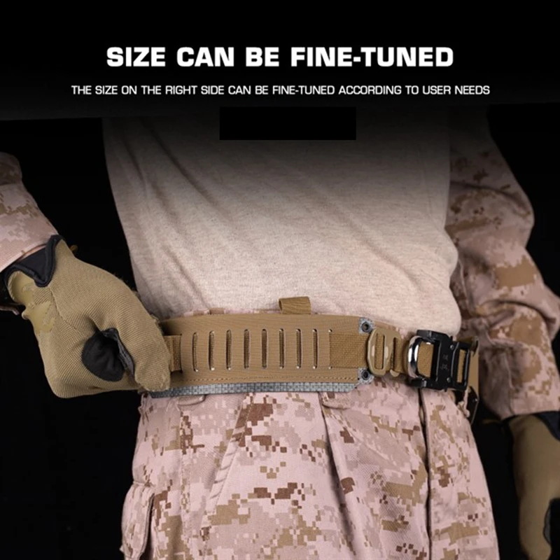 Тактический ремень Molle 5 см быстросъемный боевой с дугой для тяжелых условий