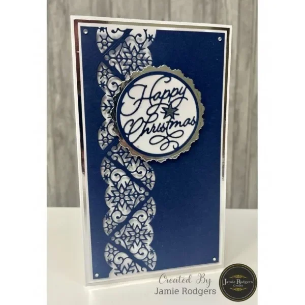 Новинка трафарет с изображением рождественского фонаря елки декоративный