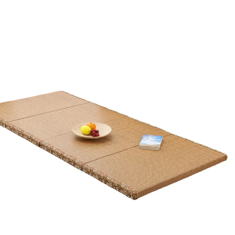 Складной напольный матрас дышащий с татами японский кокосовой пальмой удобный