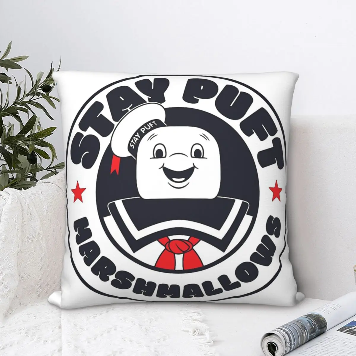 

Стул для жениха с логотипом Ghostbusters Stay Puft Marshmallow