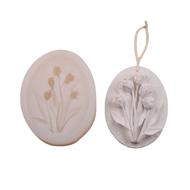 

Flower Aromatherapy Plaster Silicone Mould DIY Crafts Casting Party Novelty Gift