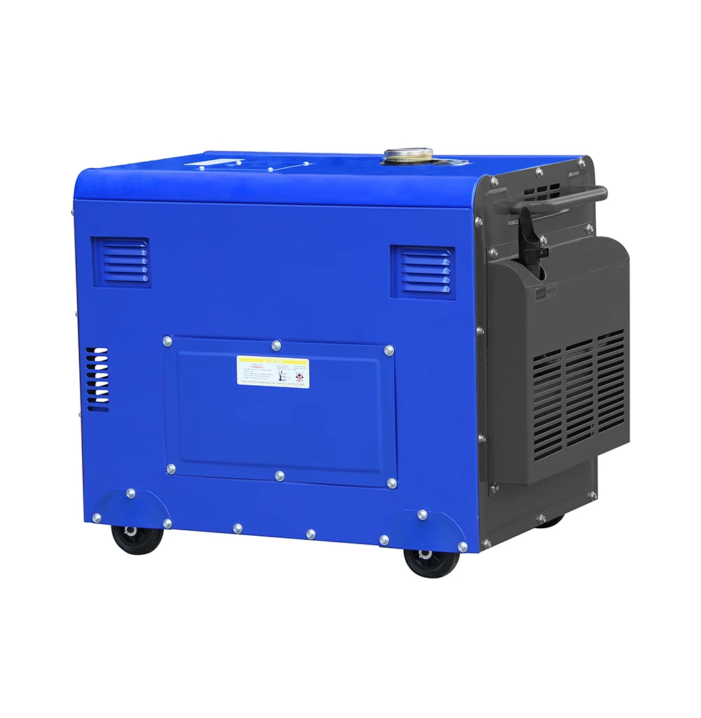 3KW 5KW 6KW 7KW бесшумный матричный генератор с воздушным охлаждением и ручкой