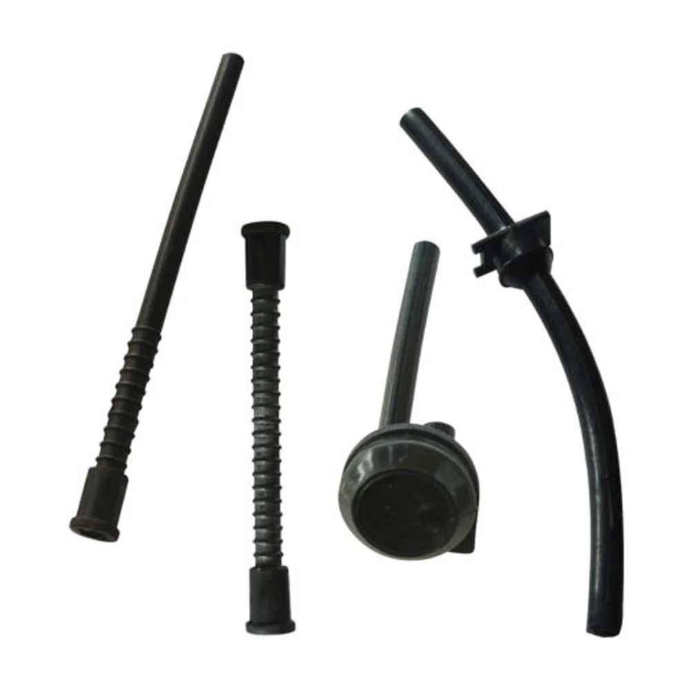 

For Chinese 2500 25cc Fuel Pipe Tube Chainsaw 4pcs Set Kit Replacement Tool Replaces Oil Seat Oil Pump Durable