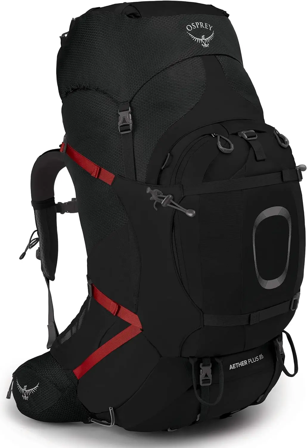 

Plus 85 Men's Backpacking Backpack , Black, Large/X-Large