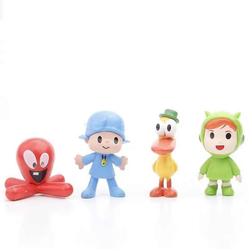 POCOYO Anime Action Figure Elly PATO FRED LOULA SLEEPY BIRD Model Cake Decoration Kid Toys Room Christmas Gifts | Дом и сад