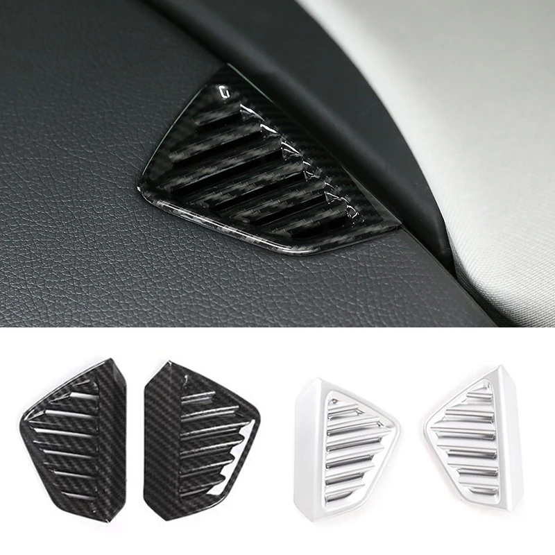 

For Mercedes-Benz GLE GLS Class 2020 Front Console Dashboard Upper Air Condition A/C Vent Outlet Trim Car Interior Accessories