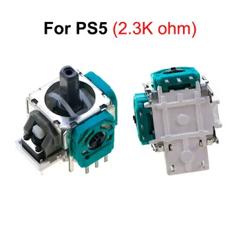 YuXi 2pcs 3D Analog Joystick Grip stick repair parts Sensor Module Potentiometer For Sony PS5 PS4 Pro Controller Gamepad 4