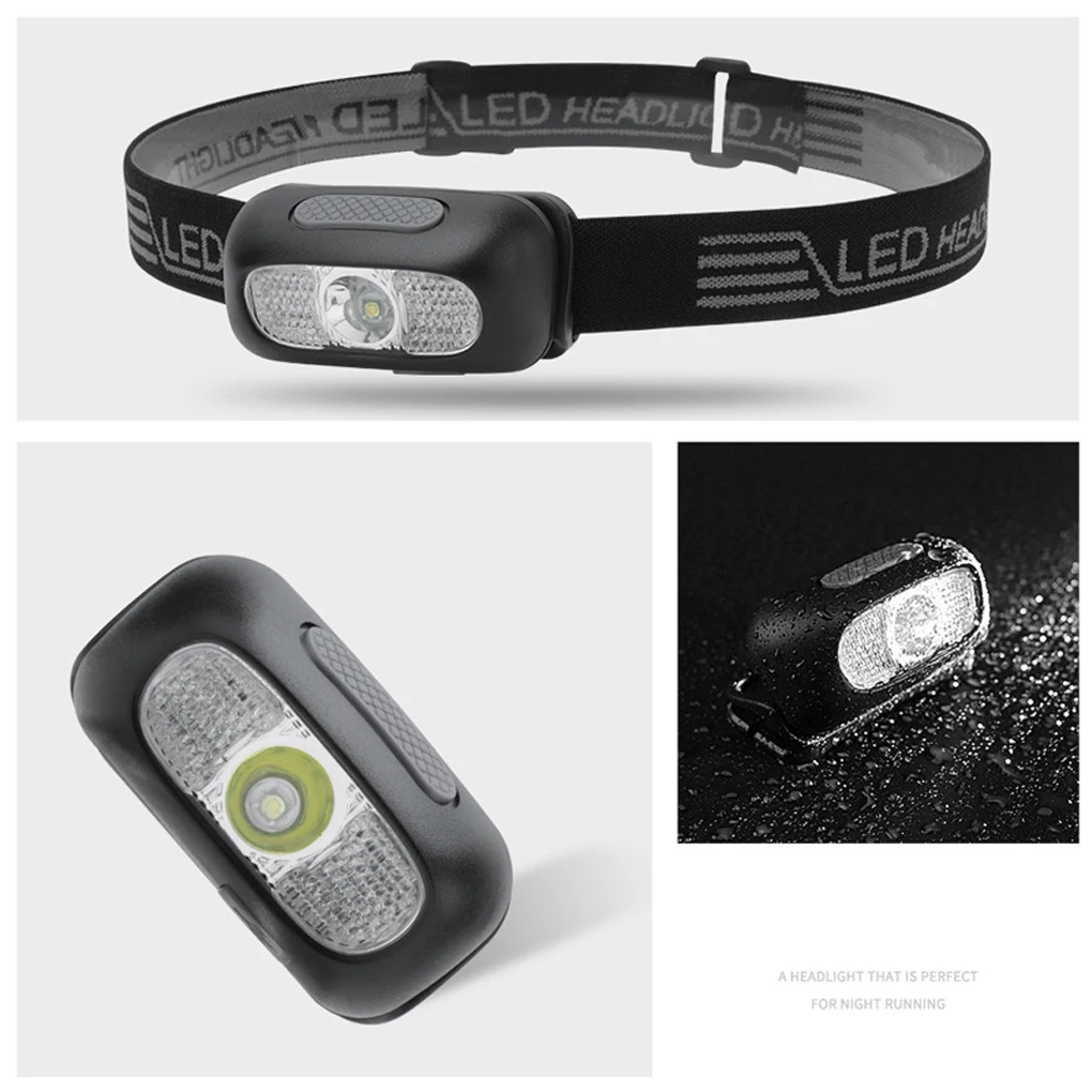 

Headlight 5 Modes Headlamp Head Torch Outdoor Night Lamp Camping for