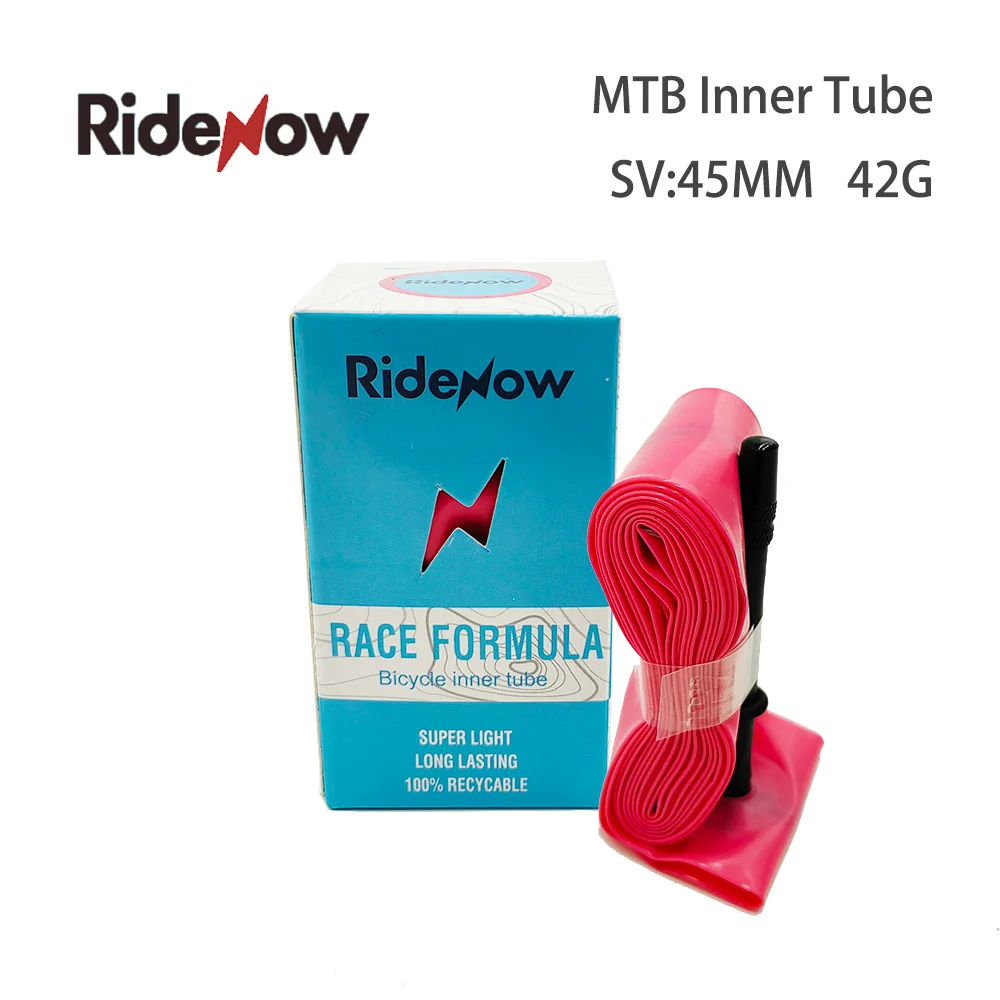 

Ridenow Ultralight Bicycle Inner Tube 26 Inch 27.5 Inch 29 Inch MTB Bike Tube Valve Length French 45Mm For Mountain Bike Tube