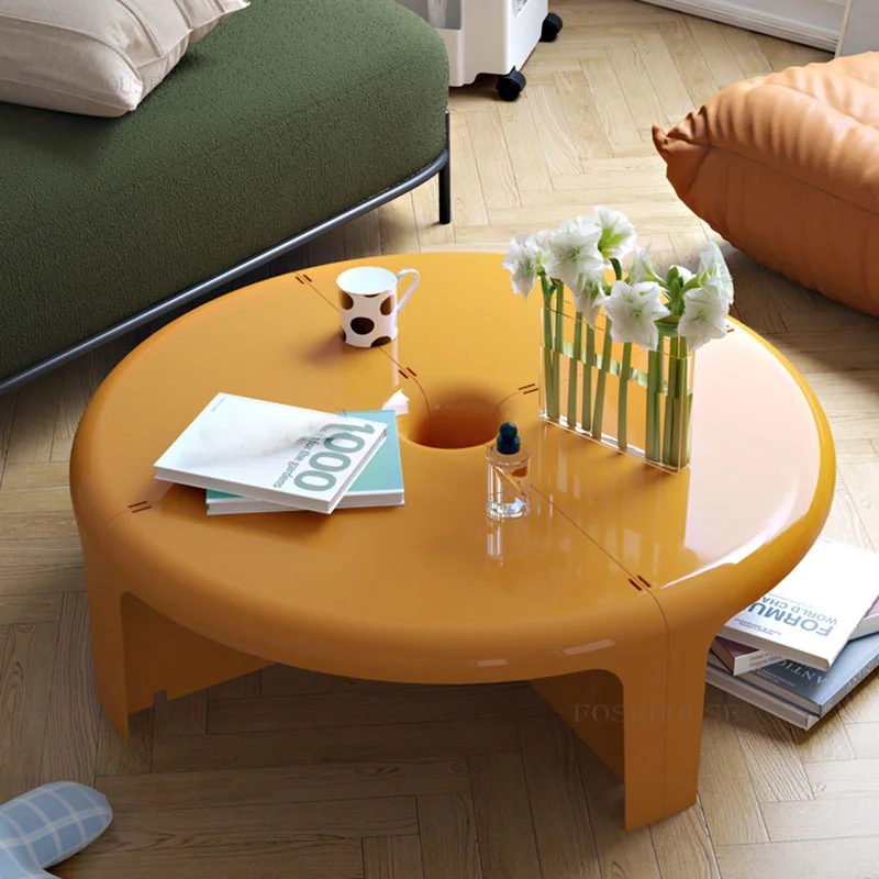 

Nordic Creative Coffee Table Minimalist Modern Multifunctional Combined Coffee Table Furniture Storage Splicing Coffee Tables