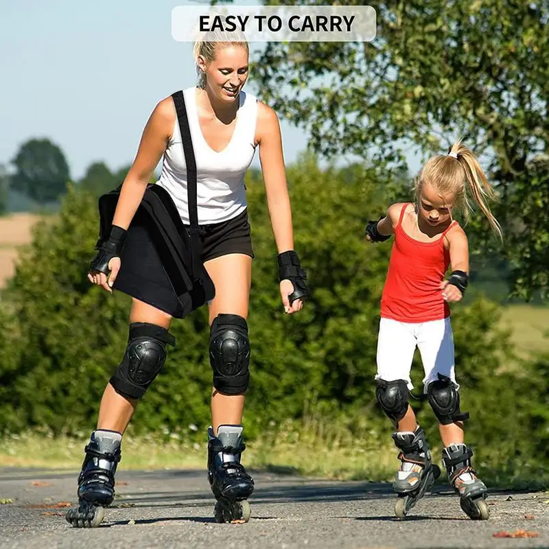 Inline Skates Storage Large Capacity Roller Skate Bag With Adjustable Shoulder Strap Inline Skates Storage For Kids And Adults