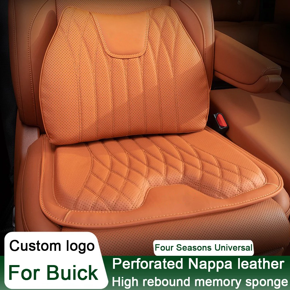 

Luxury Car Seat Cushion Auto Seat Waist Support Cushion Lumbar Pillow For Buick Excelle Encore Lacrosse Verano Envision GL6 GL8
