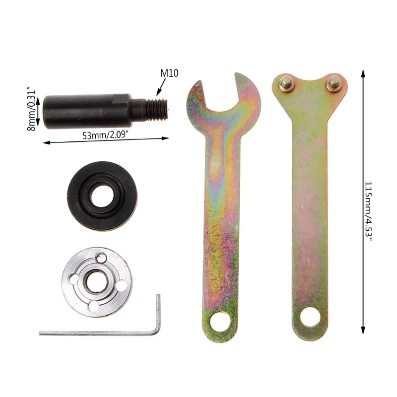 

M10 Drill Spindle Adapter Polishing Shaft Motor Grinder Connecting Rod Sleeve