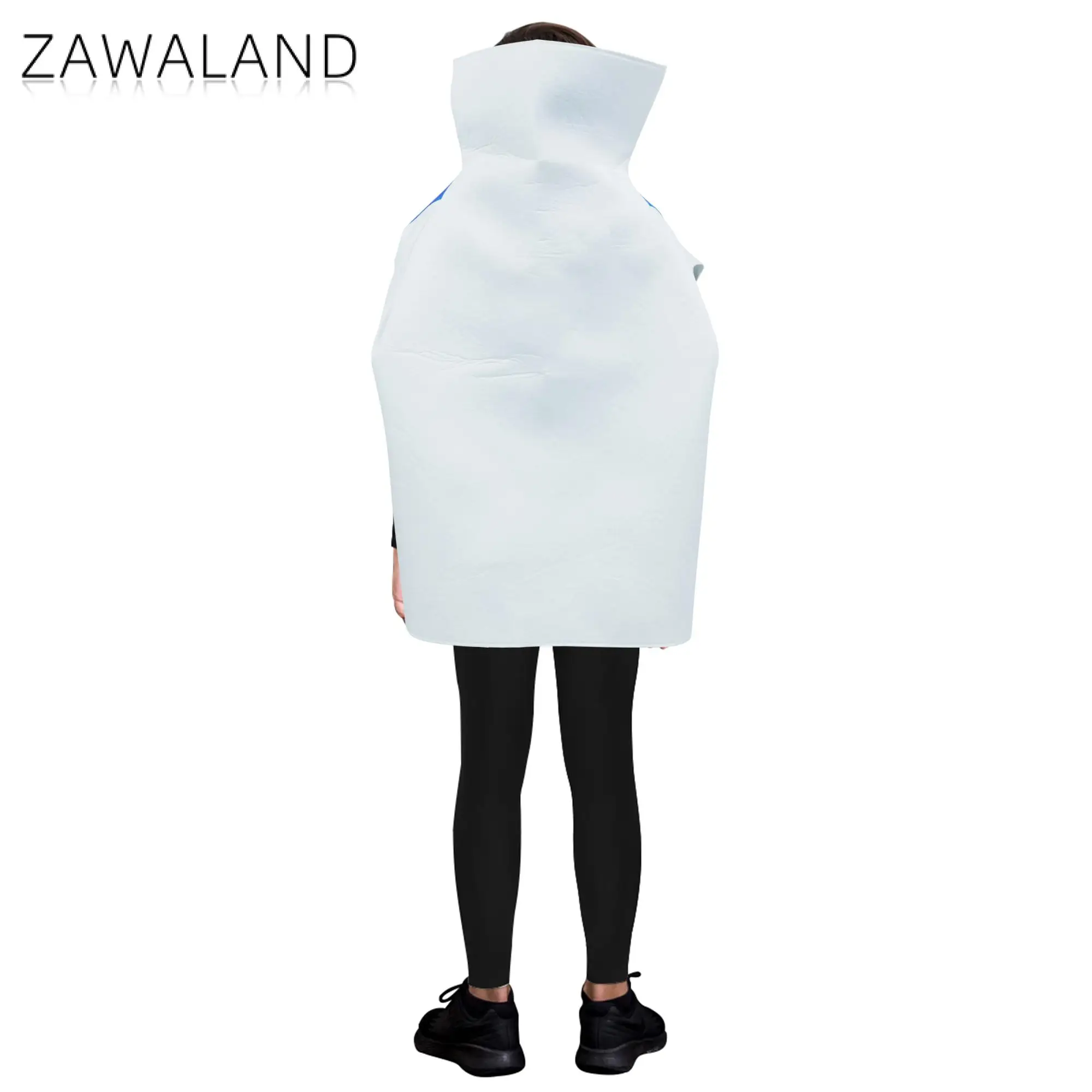 Костюм в картонной коробке для молока мальчиков на Хэллоуин забавная еда молоко