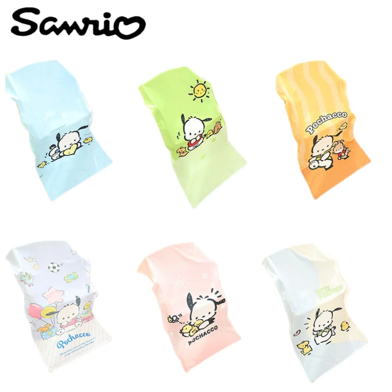 

Sanrio New Anime Peripheral Cartoon Kawaii Pochacco Kulomi Kitty Kitty Cute Absorbent Bath Towel Creative Towel Gift Wholesale