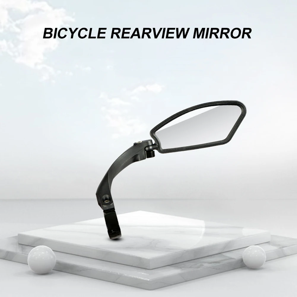 

Bike Wide Range Back Sight Reflector Rearview Mirror 360° Rotation Adjustable Bicycle Handlebar Rear View Mirror Bike Parts