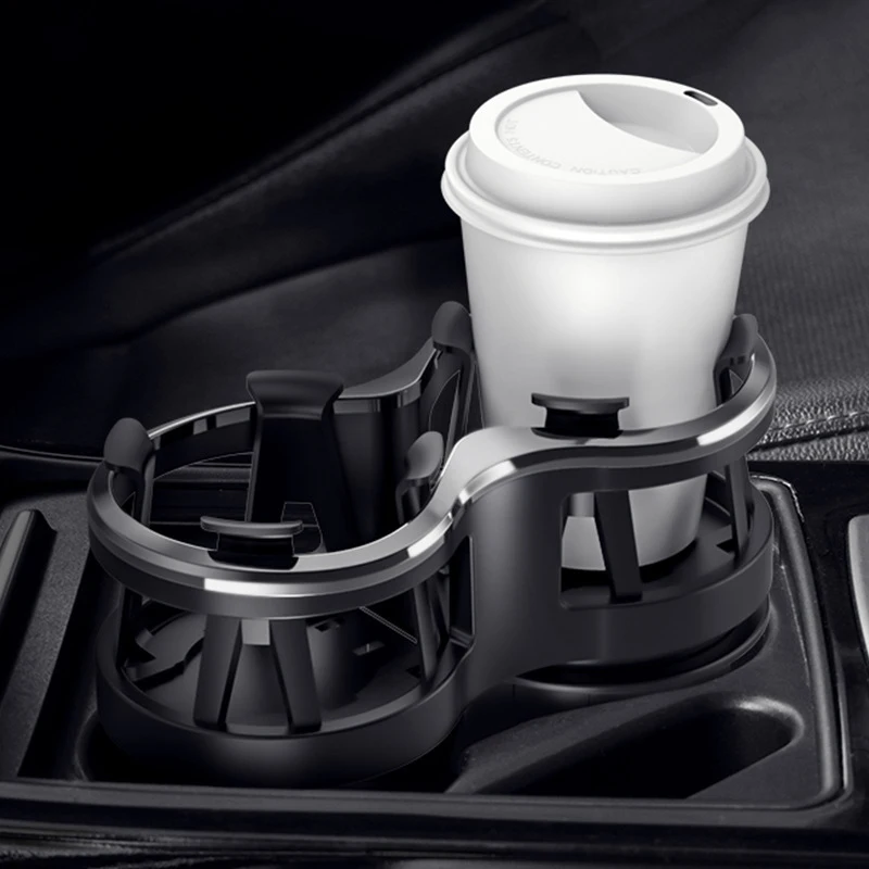 

Multi-functional Car Mounted Glass Rack Modified Fixed Car Put Glass Ash Tray Rack Car For Tea Cup Saucer Drink Holder
