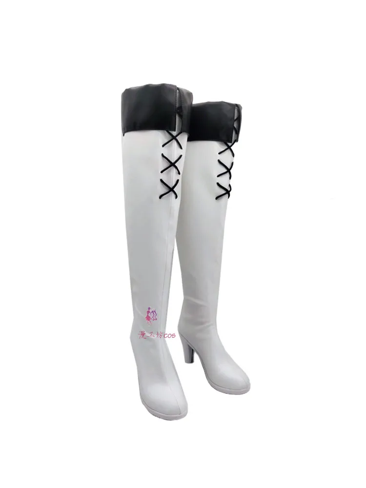 Akame ga Kill! Ботинки из искусственной кожи ручной работы для косплея Esdeath