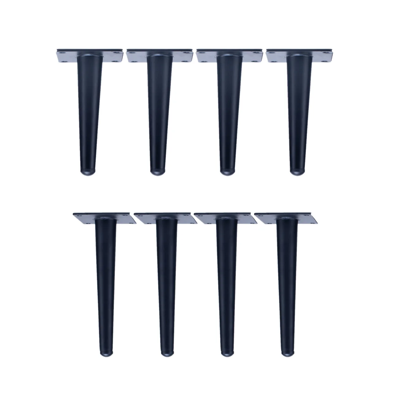 

4Pcs Furniture Table Legs Metal Tapered Sofa Cupboard Cabinet Furniture Leg Feet Coffee Tea Bar Stool Chair Leg Feet