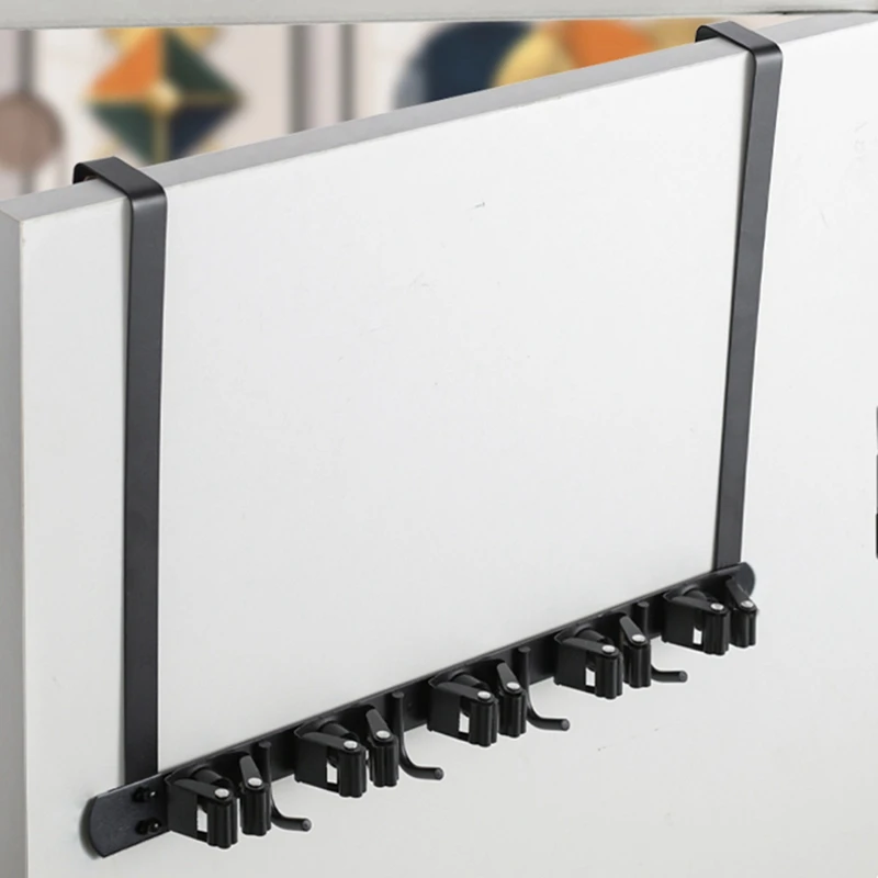 Держатель для метлы на дверь держатель и швабры с 2 крючками вешалка органайзер