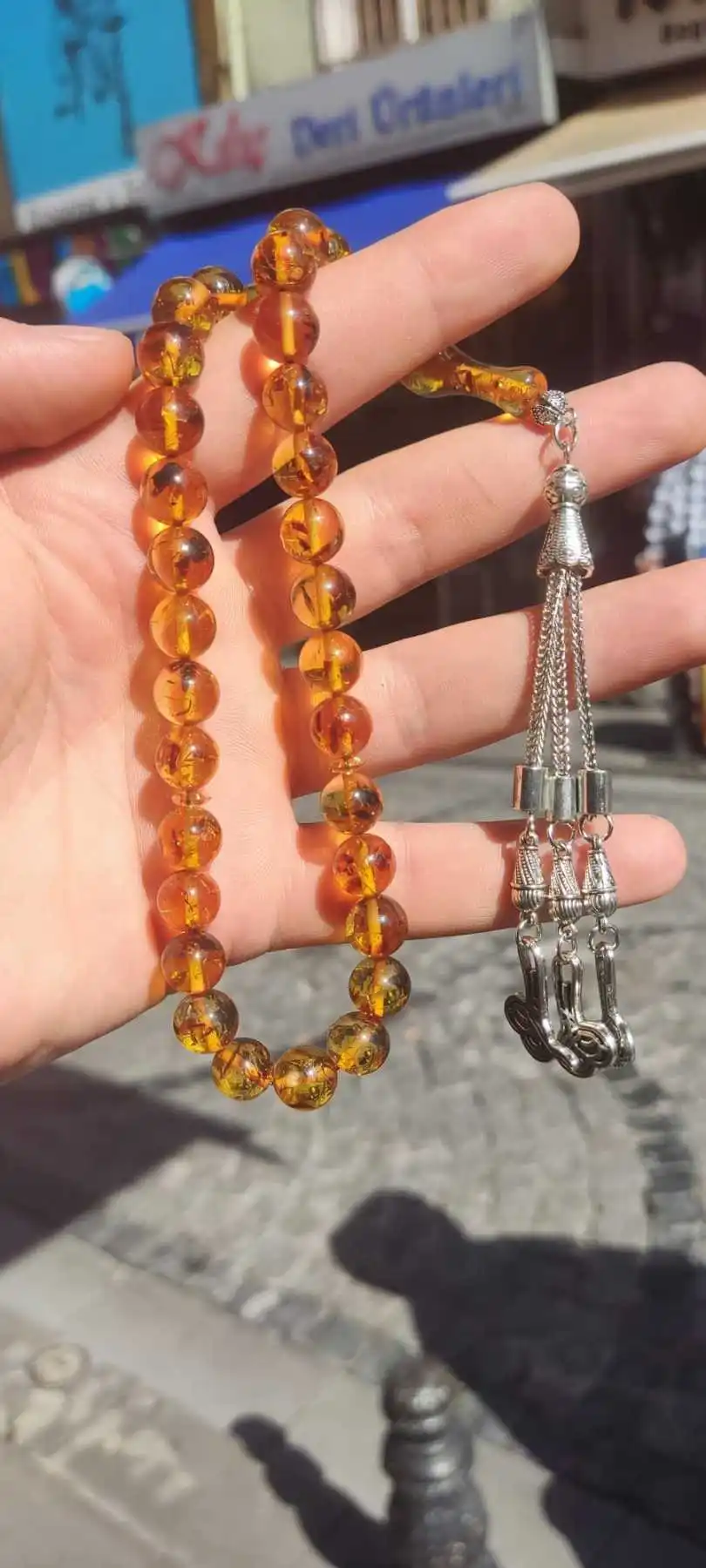 Из нержавеющей стали кисточки сферическая огранка темный медовый цвет смола из