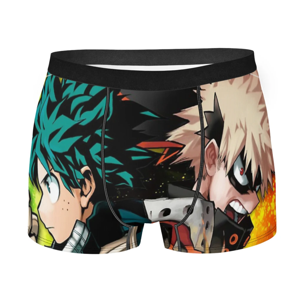 

Трусы Bakugo and Deku My Hero моя академия, дышащие трусы, мужское нижнее белье, сексуальные шорты, боксеры, трусы