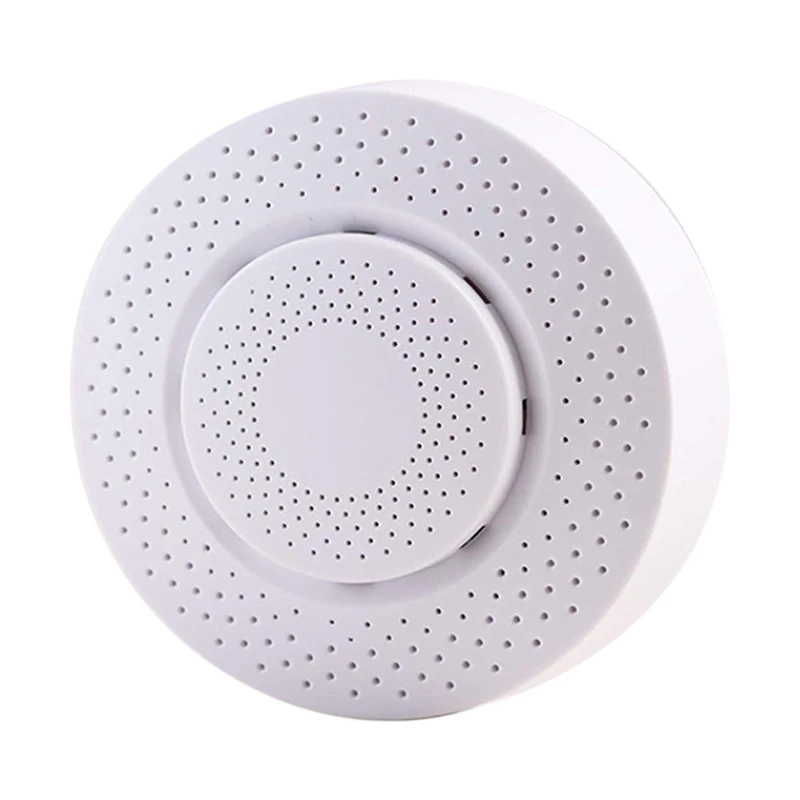 

Spot Goods Wifi Smart Air Quality Detector, 5 In 1 Indoor Air Monitor Testing Formaldehyde, VOC, CO2, Temperature, Humidity