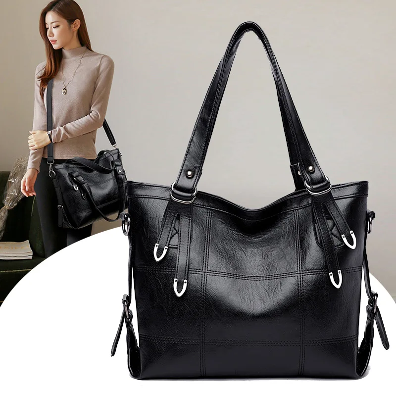 

New Ladies Bag New Simple Fashion One-shoulder Messenger Bag Mother Bag Large Capacity Tote Bag Female Bag