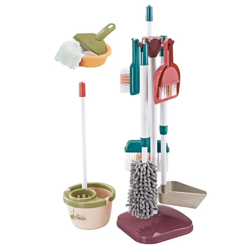 

Cleaning Toys For Kids Pretend Play Cleaning Tools Educational Toddler Cleaning Toys Reusable Housekeeping Play Kit For Toddler