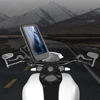 bicycle motorcycle phone holders waterproof bike mobile holder handlebar cellphone stand gps mount bracket support scooter cover