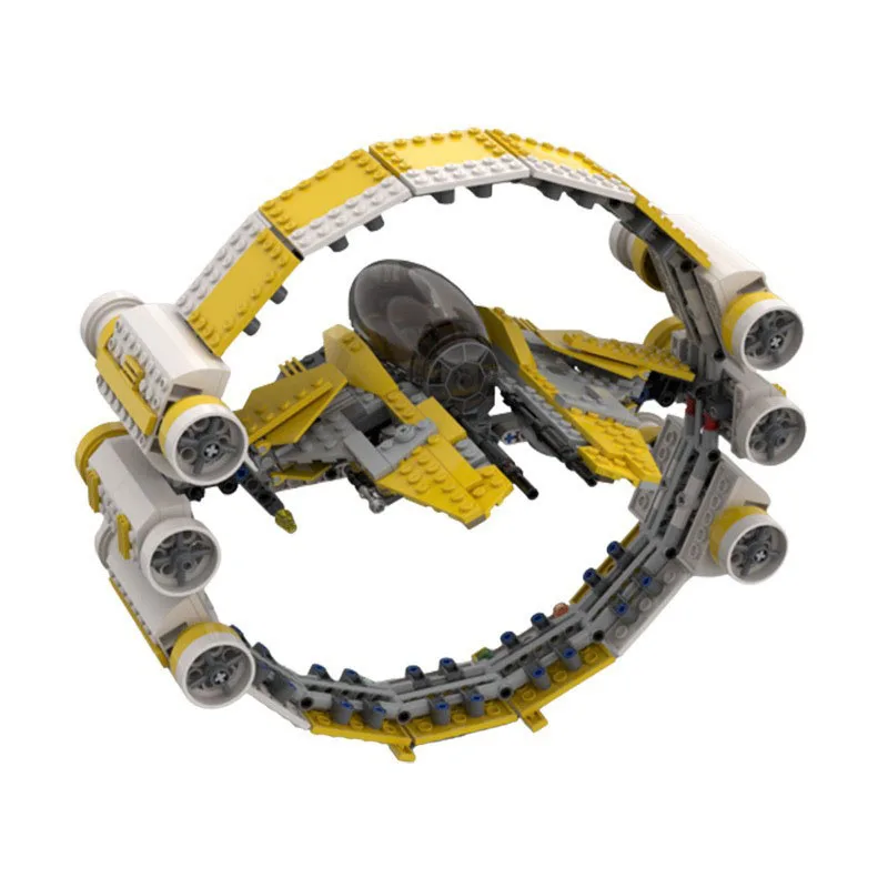 Строительный блок MOC-32235 перехватчик мелких частиц строительная сборка модель