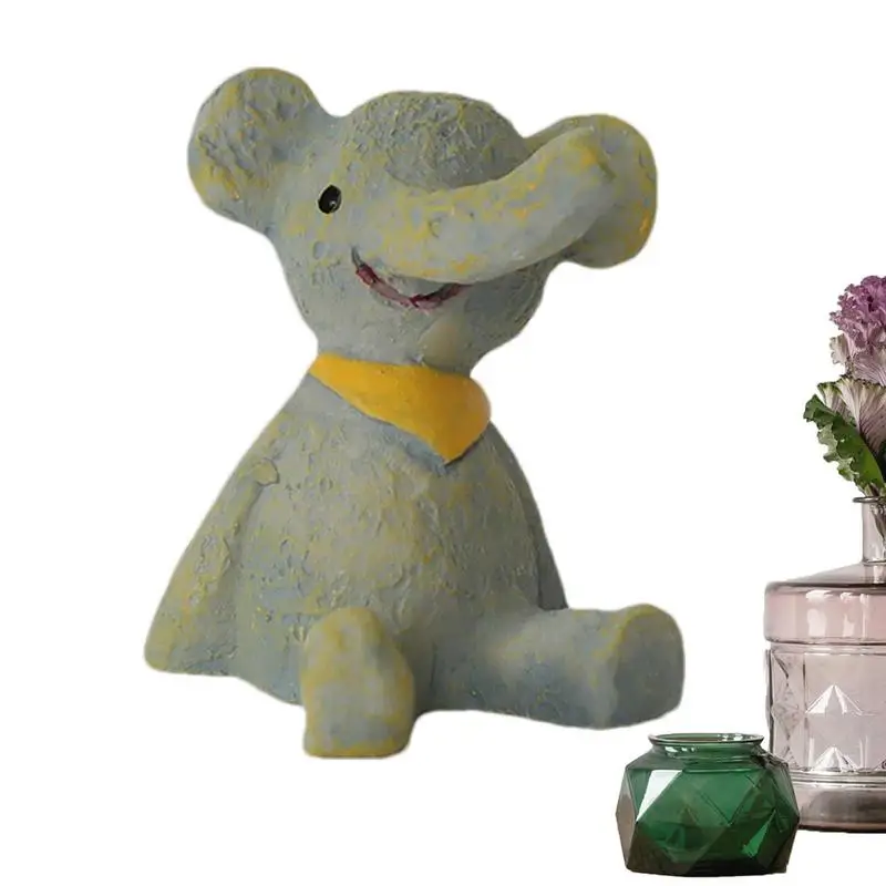 

Resin Mini Animal Ornaments Miniature Resin Desktop Animal Shape Ornament Fairy Garden Moss Landscape Ornaments For Garden