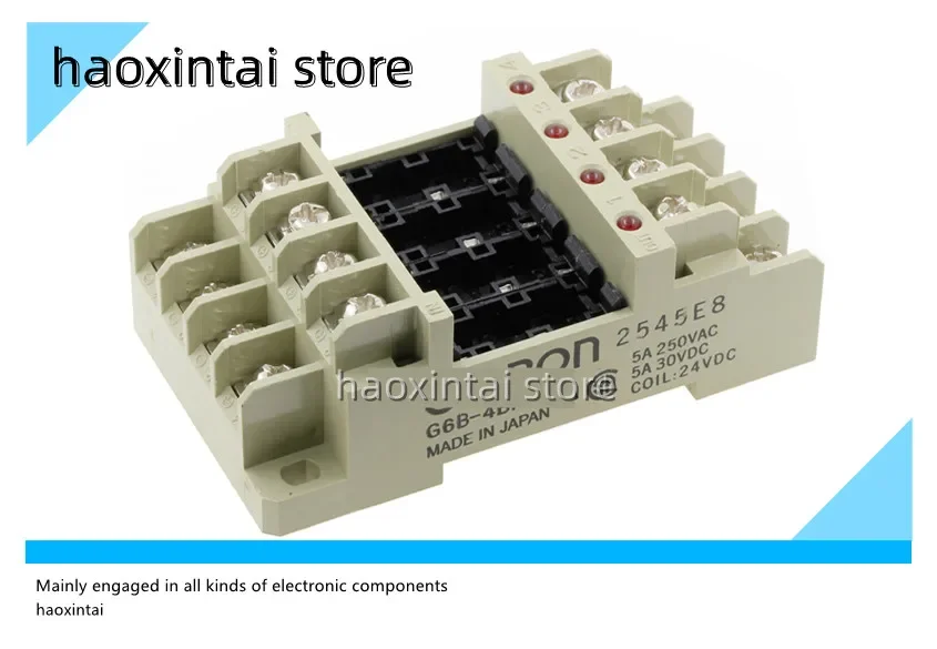 Модуль реле G6B-1174P-US с базой G6B-4DC24V-fd