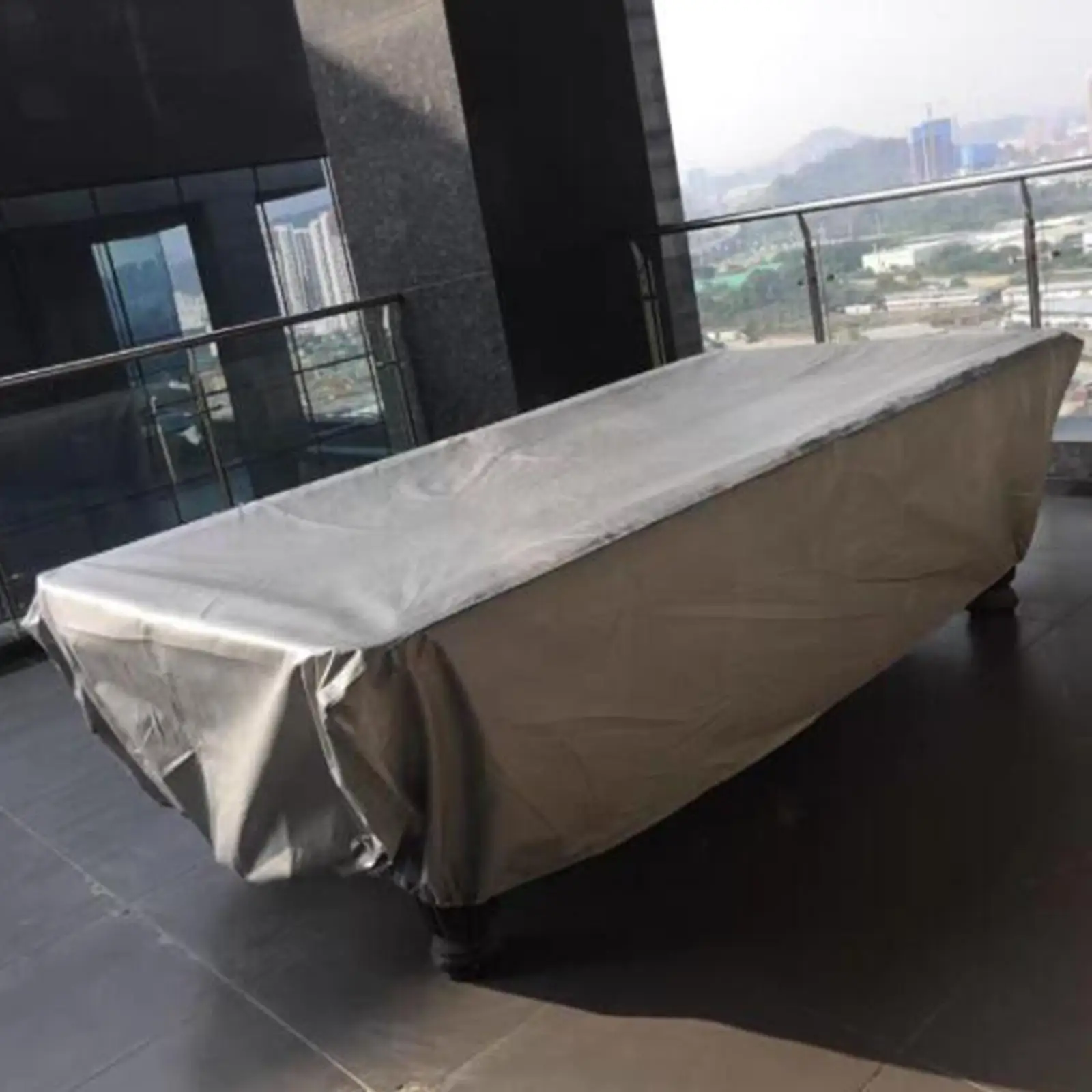 

Billiard Cover Waterproof Anti UV Protective Cover PVC Table Protector Pool Table Cover for Sofa Gaming Table Patio Furniture