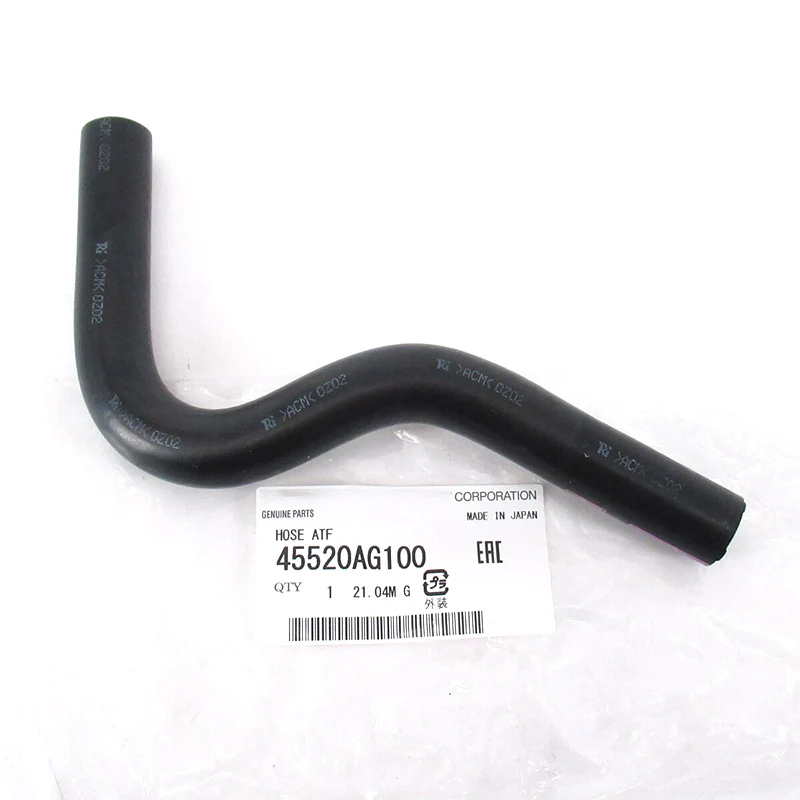 NBJKATO Brand New Genuine Automatic Transmission Oil ATF Cooler Hose OEM 45520AG100 For Subaru Forester 2008-2013