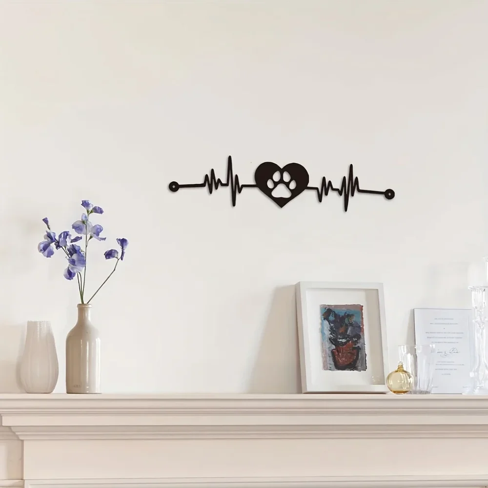 Металлический Знак Любителя Животных Настенный Декор Уникальная Скульптура Для