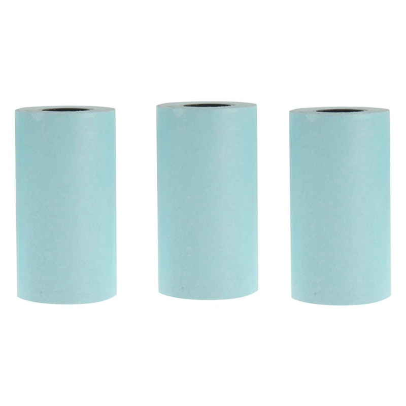 3-рулонная бумага для печати наклеек фотобумага мини-карманного фотопринтера