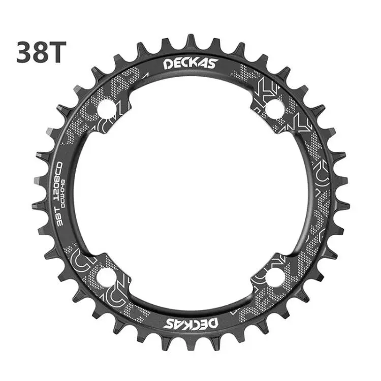 Звездочка DECKAS 120BCD 36T/38/40/42/44T для горного велосипеда велосипедная звездочка