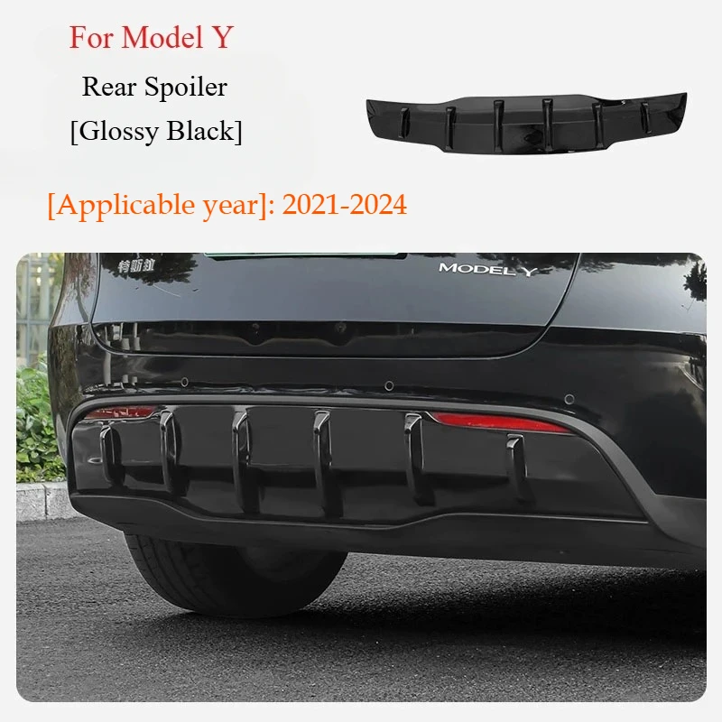 

Спойлер заднего бампера автомобиля для Tesla New Model 3 Highland 2024+ для модели Y 2021-2024, защитная пластина, автозапчасти, комплект кузова