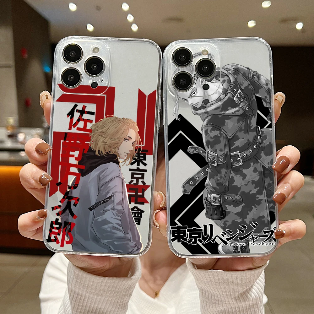 

Anime Tokyo Revengers Phone Case For Xiaomi Redmi Note 12 11 10 10S 9 Pro Plus 10C 9A 9C 9T K40 K50 K60 4G 5G Transparent Cover