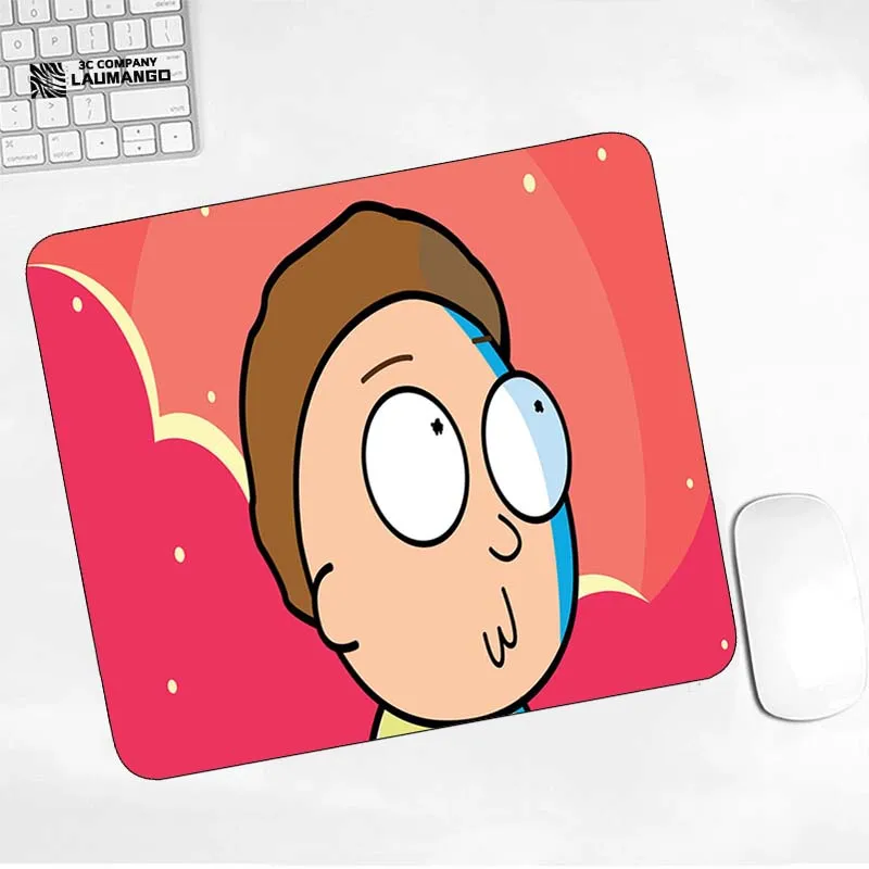 

Pc Gamer Rick Mouse Pad Gaming Accessories Mousepad Glass Computer Desk Mat Cabinet Mats Keyboard Carpet Anime Mause Laptops