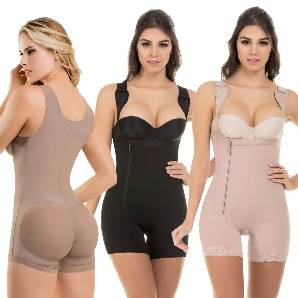 

Zipper Women Corset Girdle Waist Trainer Slimming Corrective Underwear Bodysuit Body Shaper Shapewear Plus Waist Trainer Corset