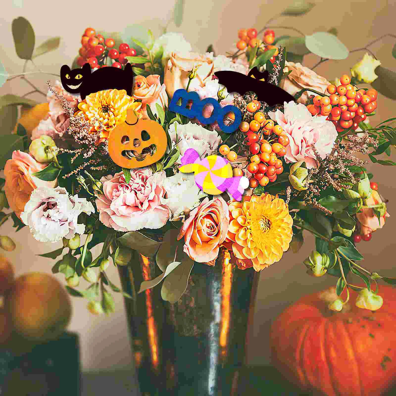 Ciieeo Хэллоуин искусственная кожа Незаконченный призрак тыква паук вырезы летучая