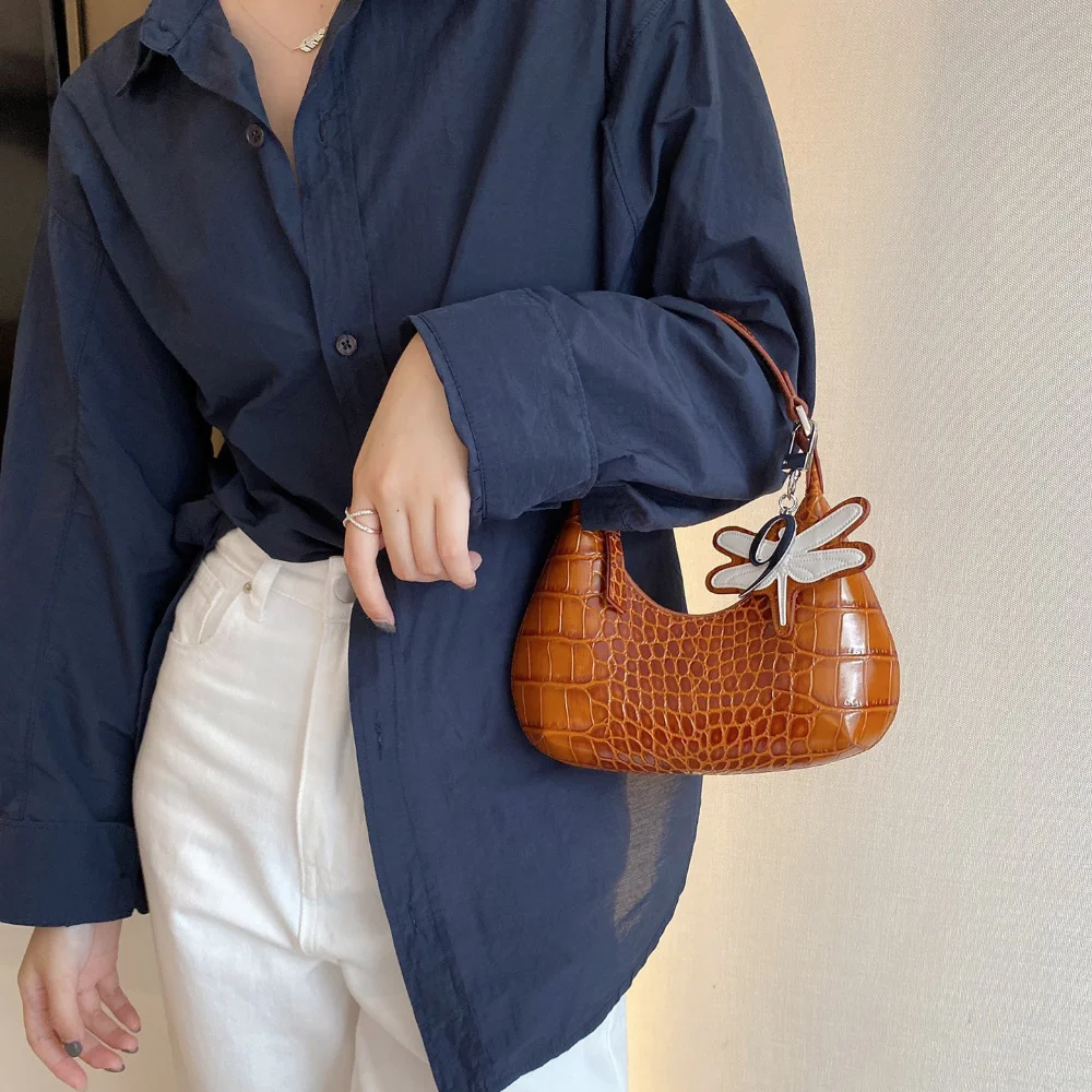 

Mini Baby Amber Underarm Bag Bag Method Stick Bag Retro Shoulder Bag
