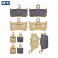 motor bike front rear brake pads for yamaha yzfr1 yzf r1 yzf r1 1000 2007 2008 2009 2010 2011 2012 2013 2014 yzf1000 4 pad abs