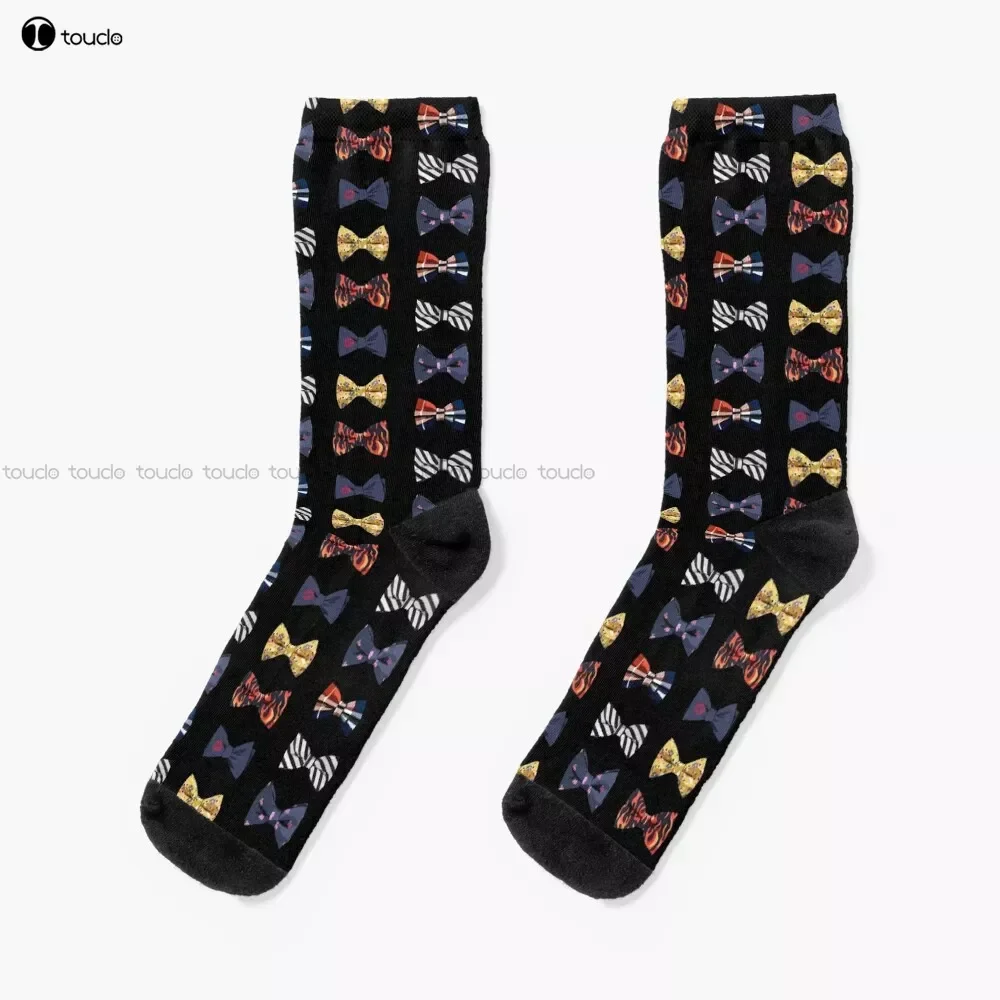 

All Kinds Of Bow Ties Socks Personalized Custom Unisex Adult Teen Youth Socks 360° Digital Print Custom Gift Streetwear