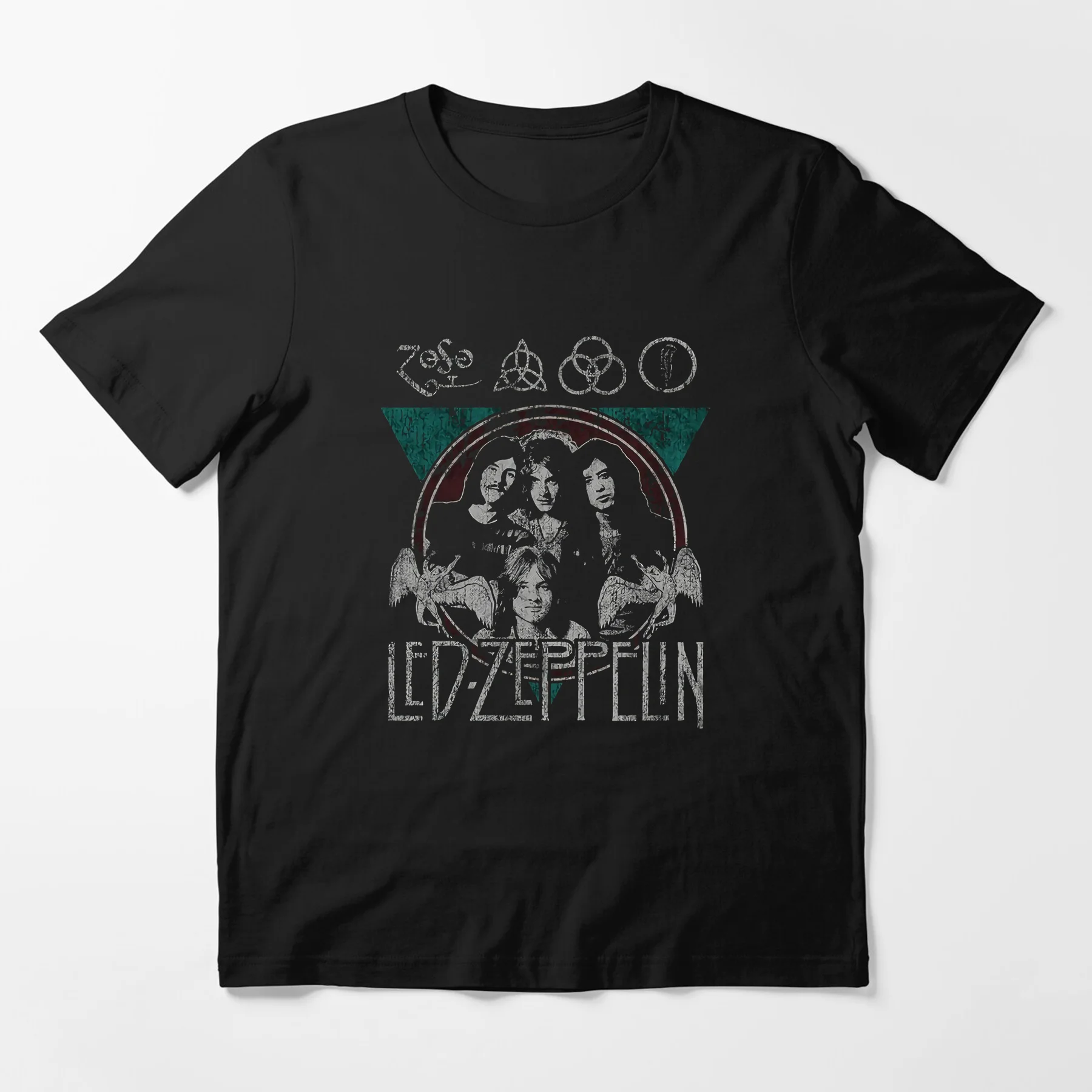 

Amazing Tees Male T Shirt Casual Oversized Led Tour Zeppelin Rock Band 90s Retro T-shirt Men T-shirts Graphic Short Sleeve S-3XL